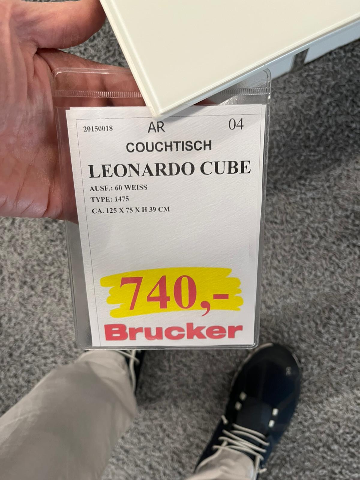 Couchtisch Leonardo Cube